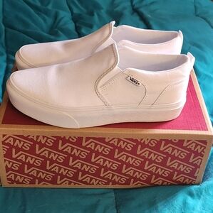Platform vans brand new